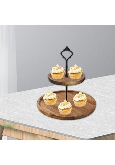 Suntek Magideal Cupcake Standı Çok Fonksiyonlu Şeker Servis 2-katlı
