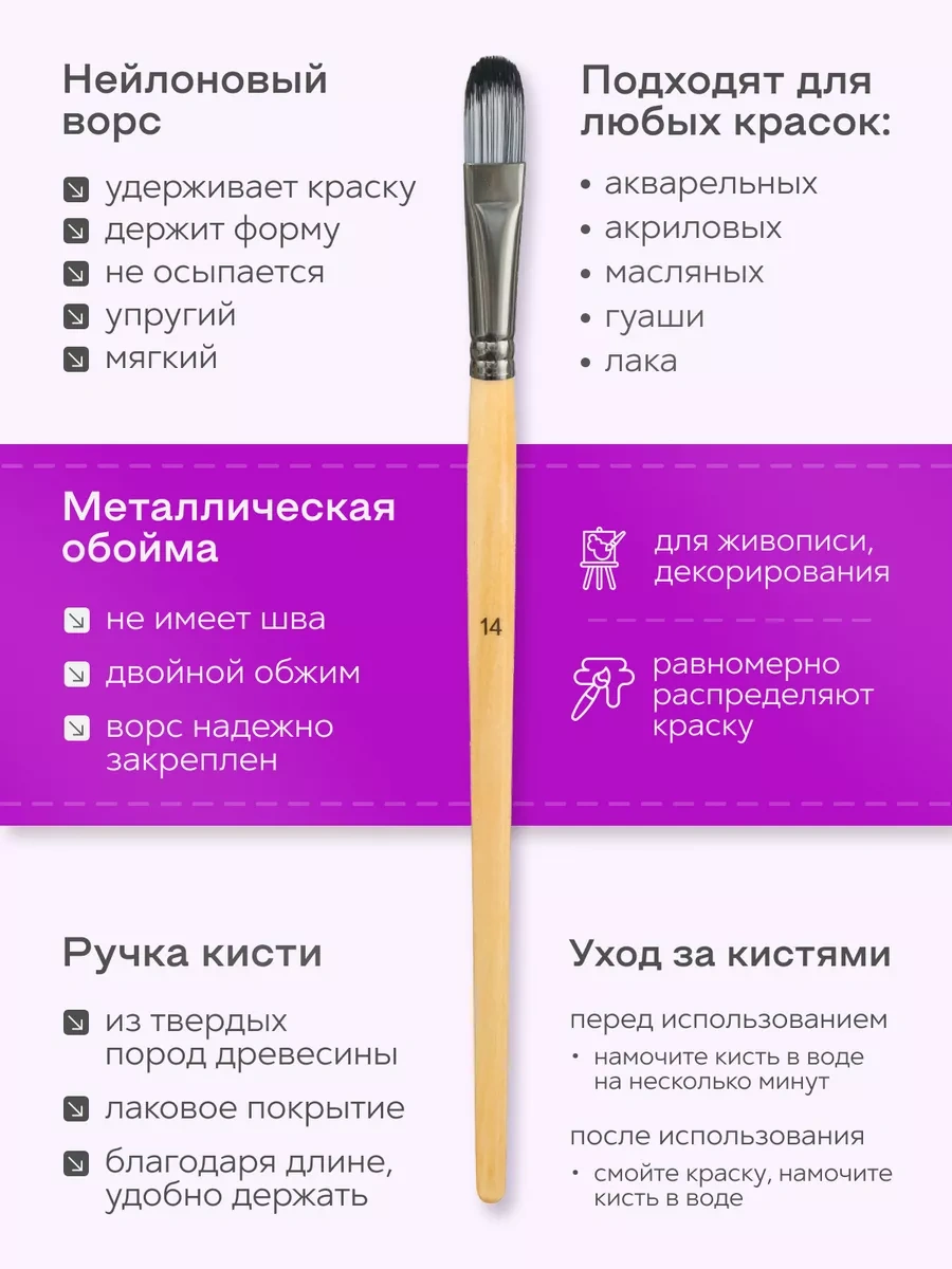 Kitso Resim Fırçaları, Sanatsal Set, 24 Adet 241189840