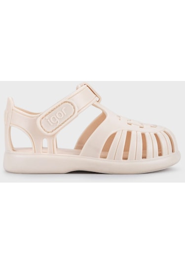 Igor S10271 TOBBY SOLID Çocuk Fildişi Sandalet