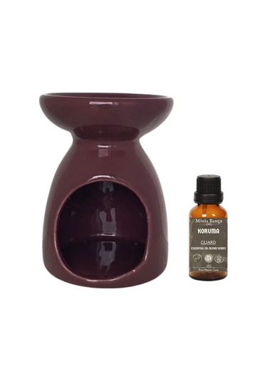 Minia Bahçe Koruma Uçucu Yağ Karışımı Özel Seri %100 Saf 10 ML + Buhurdanlık