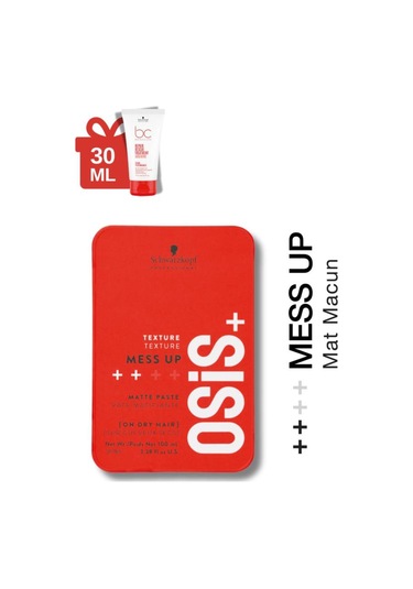 Mess Up Texture Matte Paste Mat Saç Şekillendirici Gum 100 Ml