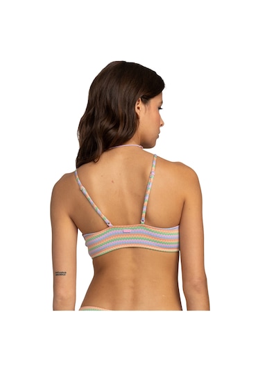 Roxy Wavy Strıpe Fashıon Bralette Xnbm Çok Renkli