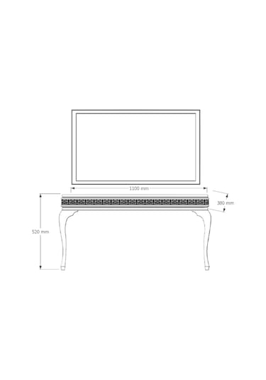 Decorotti - Lucca A3-1 Gizli Bölmeli Tv Sehpası