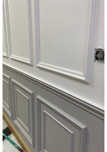 Boyanabilir Duvar Çıtası 7 Cm Poliüretan Çıta Boyanabilir Çıta Süpürgelik Bordür