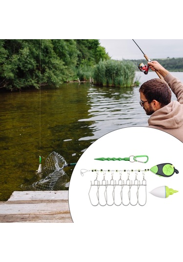 Suntek Balıkçılık Stringer Taşınabilir 7 Paslanmaz Büyük
