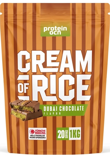 Cream Of Rice Pirinç Kreması - Dubai Çikolatası - 1kg - 20 Servis