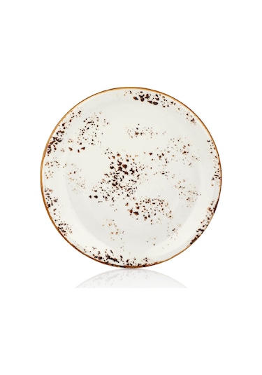 By Bone - Zest - Zt-21-dz - Düz Tabak - 21 Cm - Elegance 12 Adet