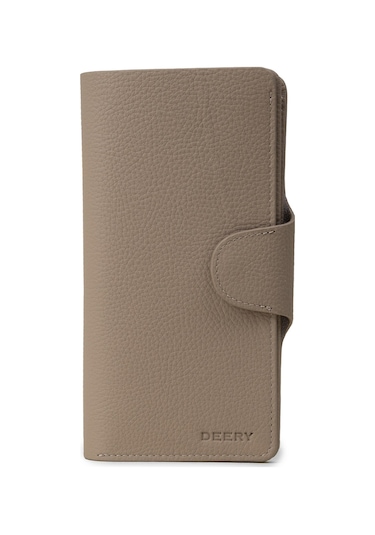 Deery Kadın Hakiki Deri Vizon Dikey Cüzdan - 00805zvznz01