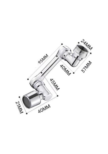 Mekanik Kol Evrensel Musluk Dönebilir Ve Kaldırabilir Su Çıkış Uzatma Musluğu Bubbler Evrensel Bağlantı Sıçrama Geçirmez