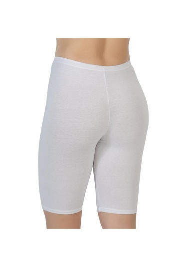 Beyaz Mı Emay 1431 Modal Cotton Dizüstü Tayt Beyaz