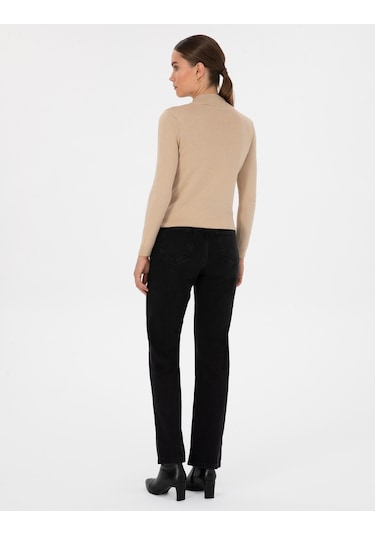 Pierre Cardin Kadın Siyah Pantolon Jean 50318236-vr046 Siyah
