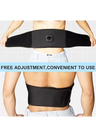 Padalink Ems Teknolojili Akıllı Karın Kası Şekillendirici Ve Masaj Kemeri, 6 Mod Ve 9 Şiddet Seviyesi İle Pratik Kullanım. Siyah