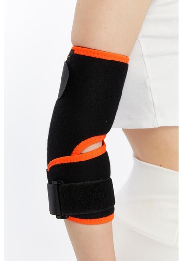 Prolife Ortopedi Tenisçi Golf'çü Fitness Spor Dirsekliği Siyah-turuncu