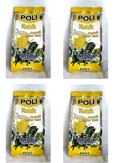 Poli Toz İçecek Kekik 300 Gr X 4 Adet 300 G
