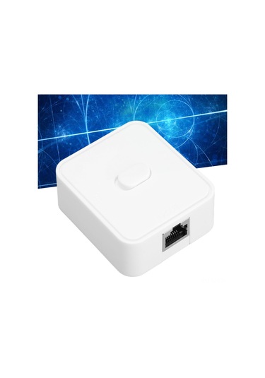 Fosenze Gigabit Ağ Anahtarı Poe Uzatıcı - 10/100/1000mbps, 2 Giriş 1 Çıkış / 1 Giriş 2 Çıkış, Rj45 Ethernet Repeater, Cat6 Uyumlu, Elektriksiz Abs Malzeme