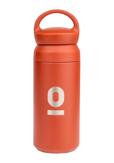 Paslanmaz Çelik Tutacaklı Kırmızı Termos 350 ML No:34