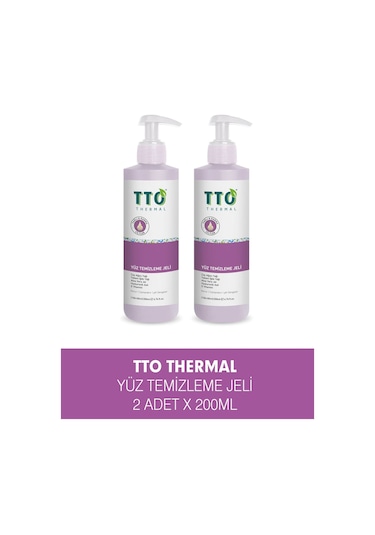 Tto Yağlı ve Karma Ciltler için Yüz Temizleme Jeli 2 x 200 ML