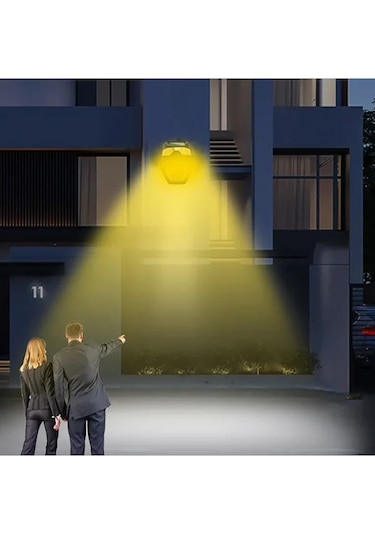 Greentech Güneş Enerjili - Yüz Görünümlü Led Aydınlatma / GT-SL19