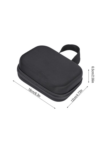 Vkemall Kamera Ve Aksesuarları Koruyan Nylon+eva Depolama Çantası - Gopro Hero 4/5/6 Uyumlu, Çift Zipper, Taşınabilir S:6.5 12 16cm