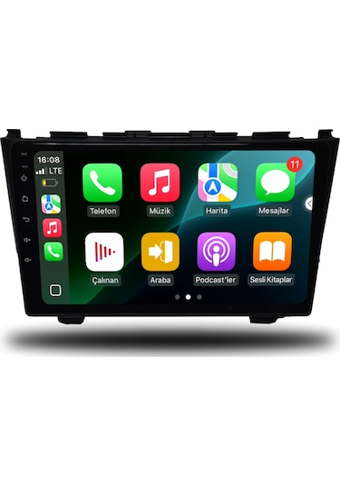 Caros Honda Crv 2007-2012 Uyumlu Android Multimedya 1gb Ram 16gb Hafıza 9"
