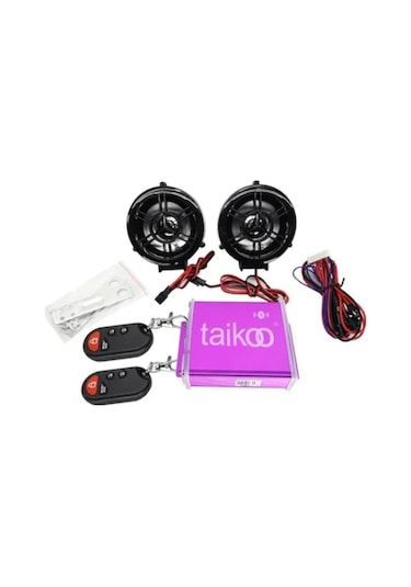 Motosiklet Mp3 Çalar-Radyo -Bluetooth-Alarm Yüksek Ses