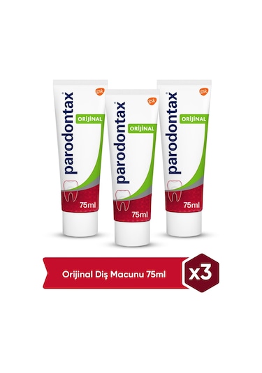 Parodontax Original Diş Macunu 3 x 75 ML