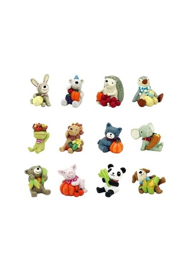 Lijinxu Magideal Reçine Zanaat Küçük Hayvan Figürleri Saksı Bir-fil