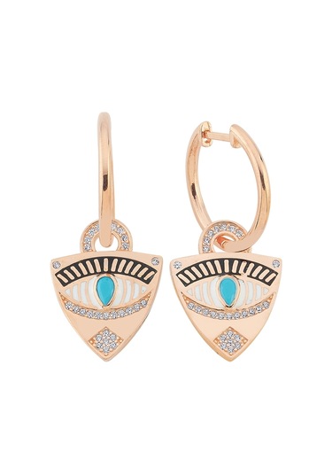 Gizemli Göz Küpe Rose