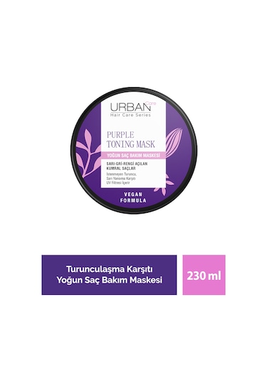 Mor Turunculaşma Karşıtı Yoğun Saç Bakım Maskesi 230 Ml-vegan