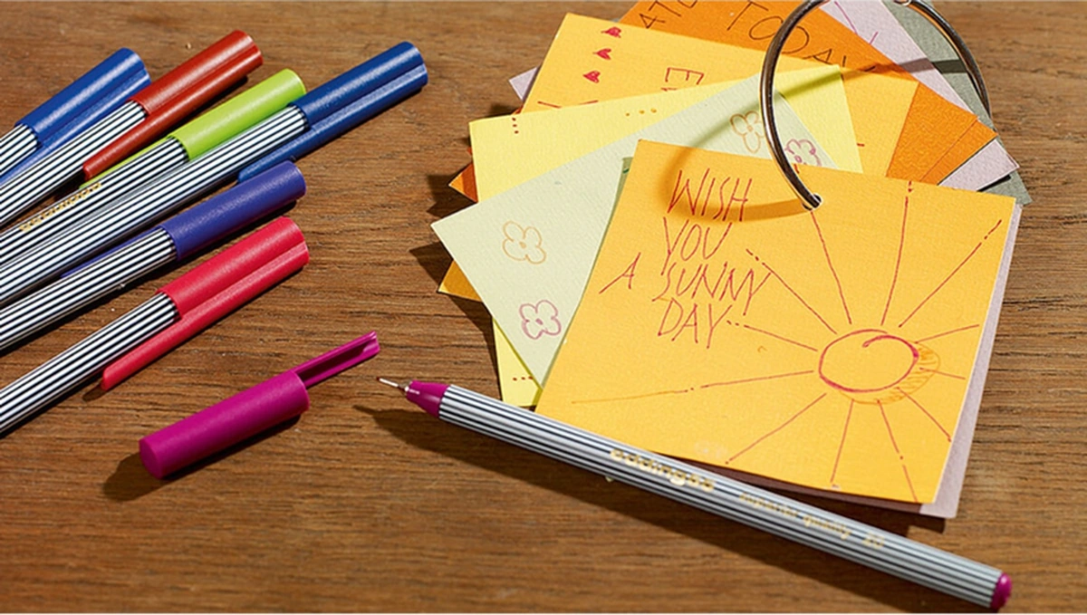 55 Fineliner Fiber Uçlu Kalem 0,3mm Fuşya