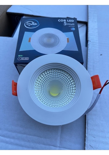 5 Adet 5 Wat Cob Led Beyaz 6500k