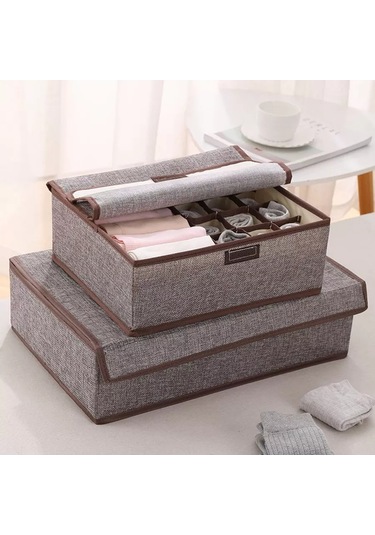 Lisahome İç Çamaşırı Saklama Düzenleyici 194288872 Gri