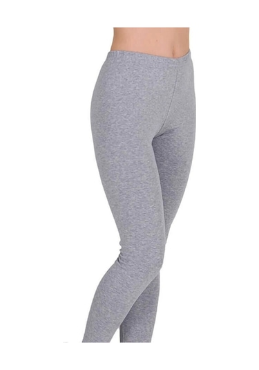 Tutku Elit Bayan Modal Elastan Uzun Tayt 2101 Gri