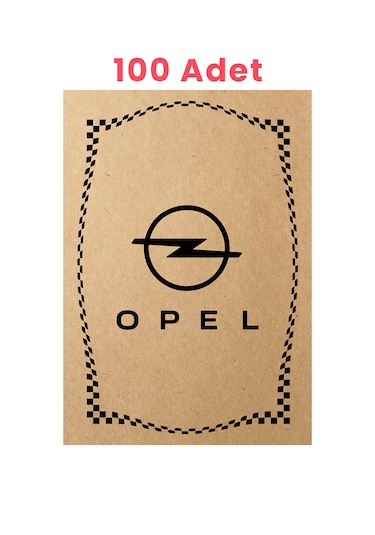 Kraft 120gr Opel Oto Paspas Kağıdı 100 Adet - 35x50cm - Kalın