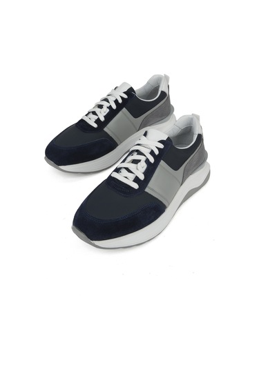 Ziya, Erkek Hakiki Deri Sneaker 153983z1425 Lacivert 153983z1425 200 Lacivert
