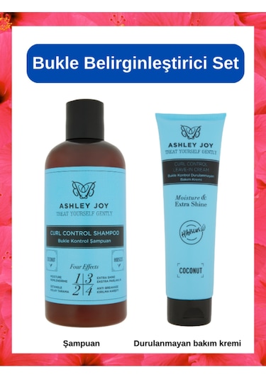 Bukle Kontrol Şampuan Ve Durulanmayan Bakım Kremi
