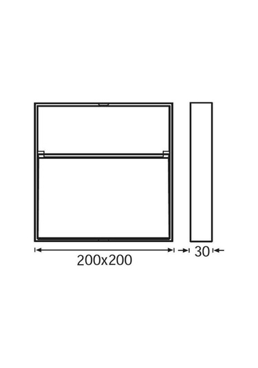 Jupiter Led'li Bahçe Aplik Lw453 Antrasit