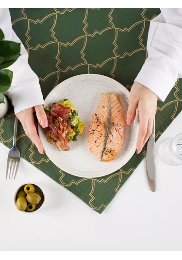 Magistro Urban Kenarlı Porselen Yemek Tabağı, D 22 Cm 102233711 Beyaz