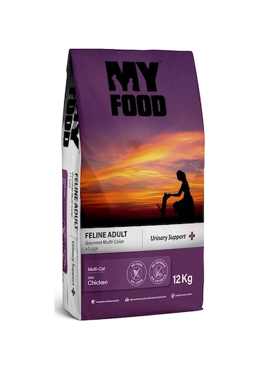 My Food Gurme Tavuklu Yetişkin Kedi Maması 12 KG