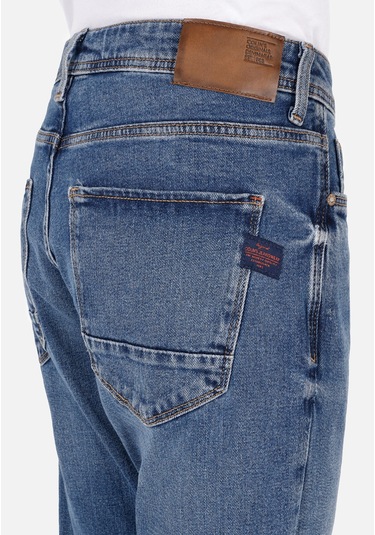 Colins Straight Fit Düşük Bel Düz Paça Erkek Lacivert Jean Pantolon Cl1068595 Q1.v1 Dn03261 DENİM