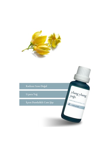 Sabunal Ylang Ylang Yağı 30 ML - Aromaterapi Yağı