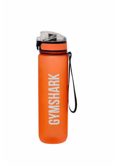 1 Litre Ölçü Göstergeli Spor Su Şişesi Turuncu