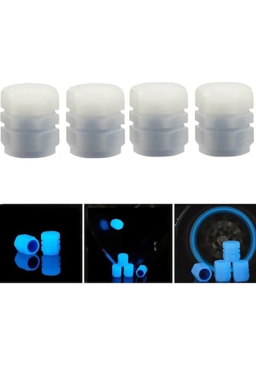 Zhltools Fosforlu Sibop Kapağı 4 Lü Set Mavi