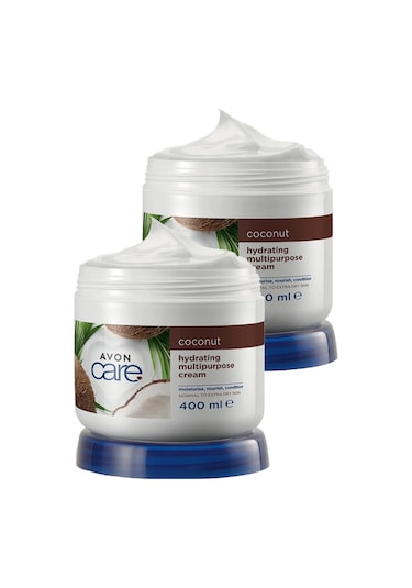 Avon Care Hindistan Cevizi Yağı İçeren Çok Amaçlı Krem 2 x 400 ML