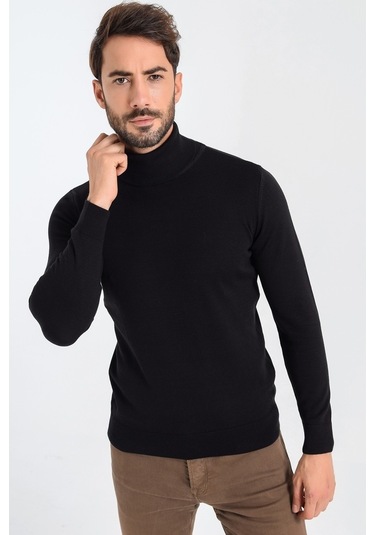 Heyss Balıkçı Yaka Erkek Triko Kazak