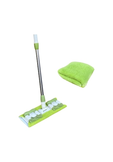 Teleskopik Saplı Mop Istediğin Bezi Tak Kullan Saplı + Yedek Bez