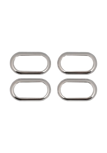 Renault Megane 2 Uyumlu 2003-2008 Krom İç Kapı Kolu Çerçevesi 4 Parça Paslanmaz Çelik