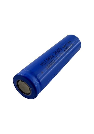 Micron 1200 mAh 3.7 V 18650 Li-Ion Şarj Edilebilir Pil