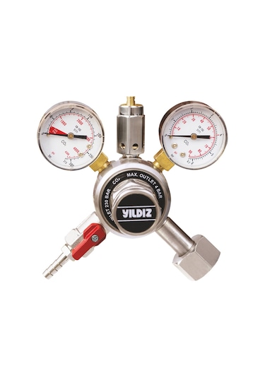 Yıldız Gaz 5070 Meşrubat Regülatörü 0-200 Bar