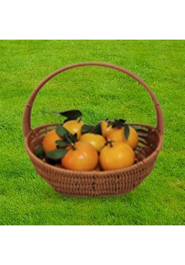 Homyl Dokuma Organizatör Sepet Seyahat Plaj Ev Için S